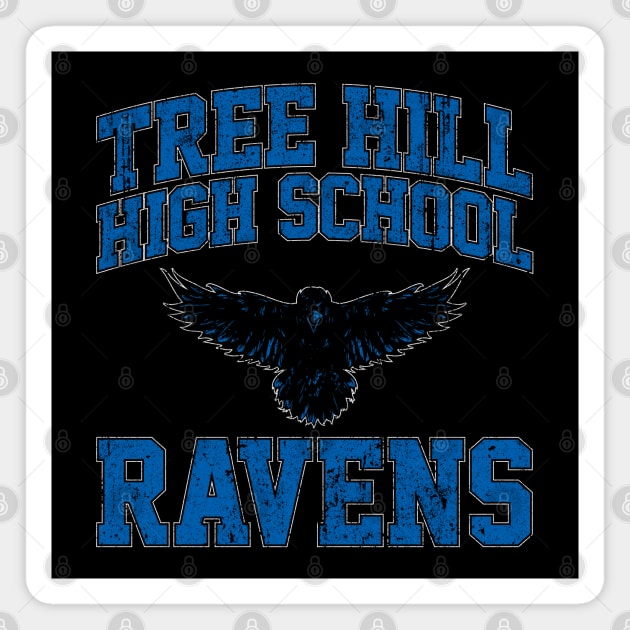 Tree Hill High Ravens Magnet by huckblade